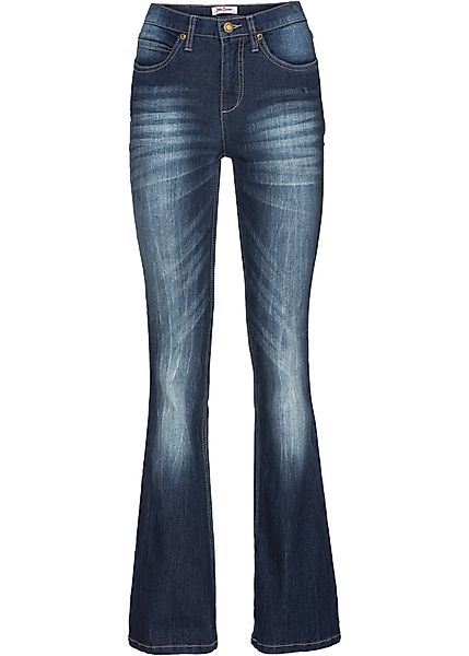 Komfort-Stretch-Jeans, Bootcut günstig online kaufen