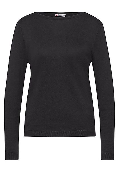 STREET ONE Rundhalspullover Weicher Strickpullover (1-tlg) günstig online kaufen