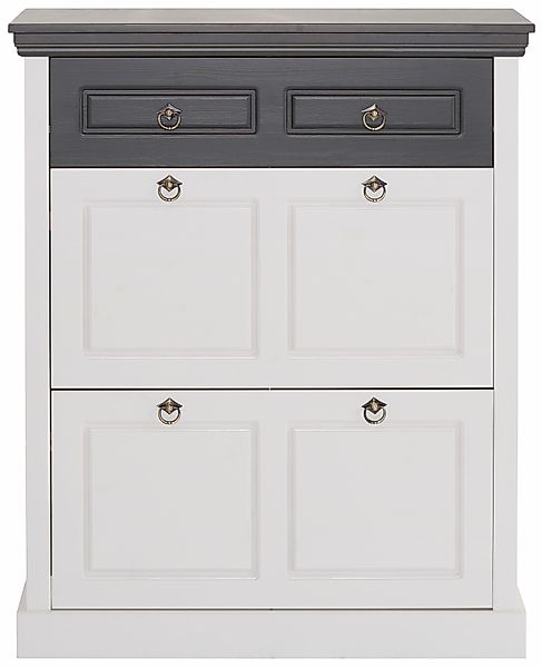 Home affaire Schuhschrank Basilico aus massiver günstig online kaufen