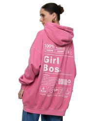Worldclassca Hoodie Worldclassca Oversized Print GIRL günstig online kaufen