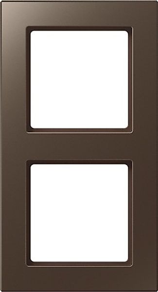 Jung Rahmen 2fach mokka waage-/senkrecht AC 582 MO - AC582MO günstig online kaufen