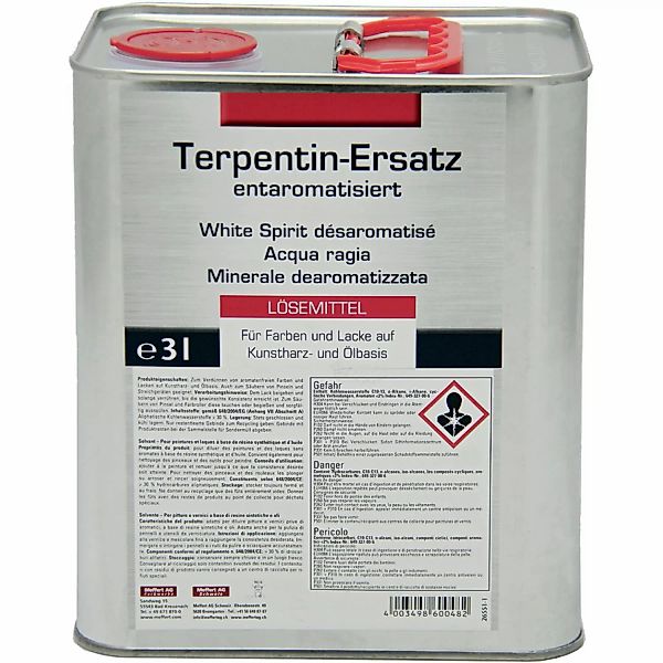 Terpentinersatz entaromatisiert 3 l günstig online kaufen