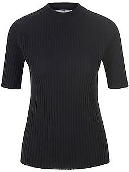 Rundhals-Pullover aus 100% SUPIMA-Baumwolle Peter Hahn schwarz günstig online kaufen