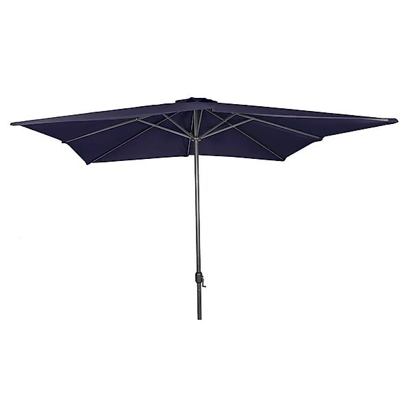 Lex Alu Sonnenschirm 3x3 m UV30+ Quadratisch Kurbelschirm Gartenschirm Balk günstig online kaufen