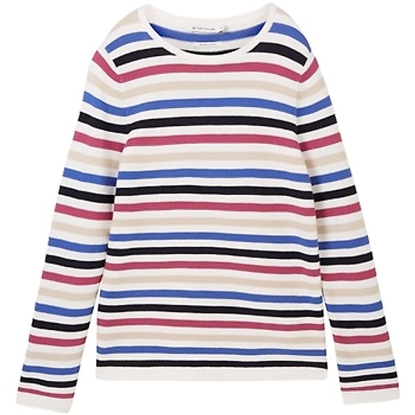 Tom Tailor  Pullover Pullover Strickpullover R-Neck günstig online kaufen