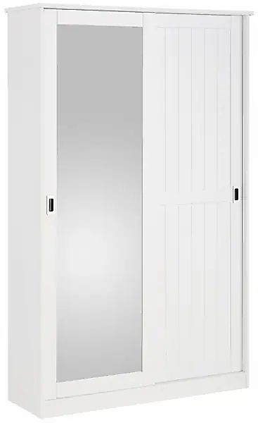 Home affaire Garderobenschrank "Nekso" mit Spiegel, Breite 114 cm, aus MDF günstig online kaufen