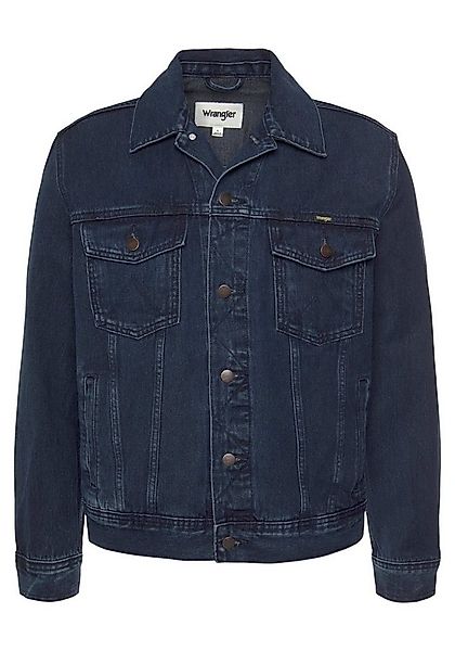Wrangler Jeansjacke Authentic mit seitlichen Eingrifftachen günstig online kaufen