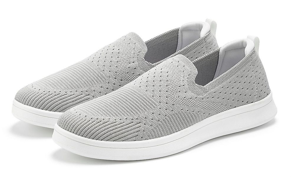 Vivance Slip-On-Sneaker, Sneaker Textilschuh, Slipper zum Reinschlüpfen VEG günstig online kaufen