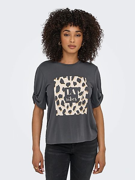 ONLY Kurzarmshirt "ONLFREE – T-Shirt mit Print für lässige Kombinationen", günstig online kaufen
