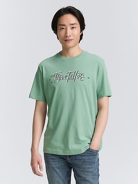 TOM TAILOR T-Shirt T-Shirt mit Logo-Print günstig online kaufen