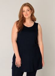 Base Level Curvy Longshirt ABBIGALE ärmellos, günstig online kaufen