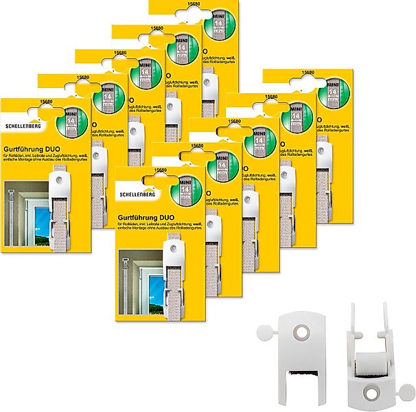 SCHELLENBERG Rollladen-Gurtführung Duo für das Rollladensystem Mini, für ma günstig online kaufen