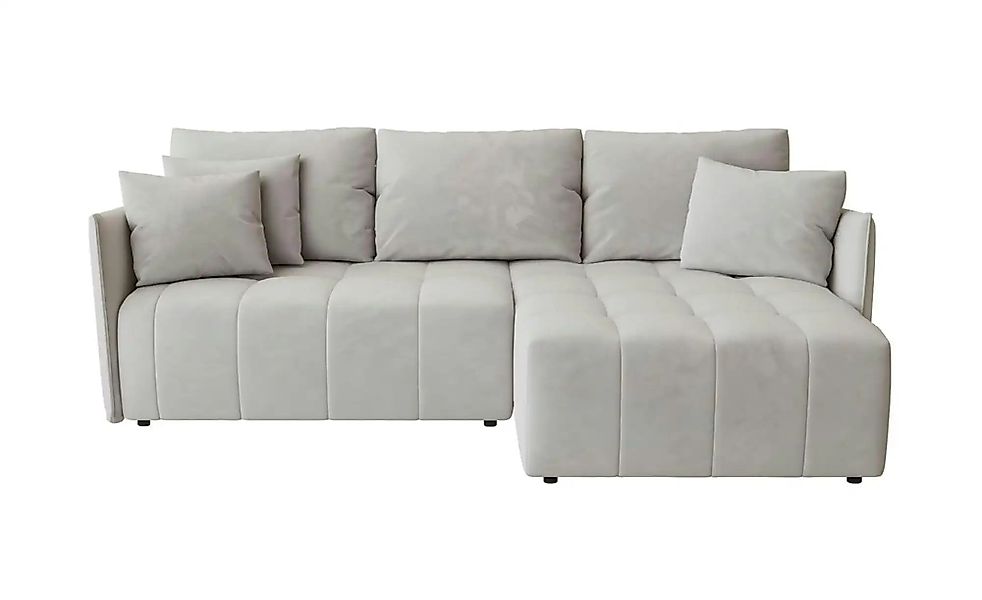 Ecksofa  Onil ¦ grau ¦ Maße (cm): B: 245 H: 85 Polstermöbel > Sofas > 3-Sit günstig online kaufen