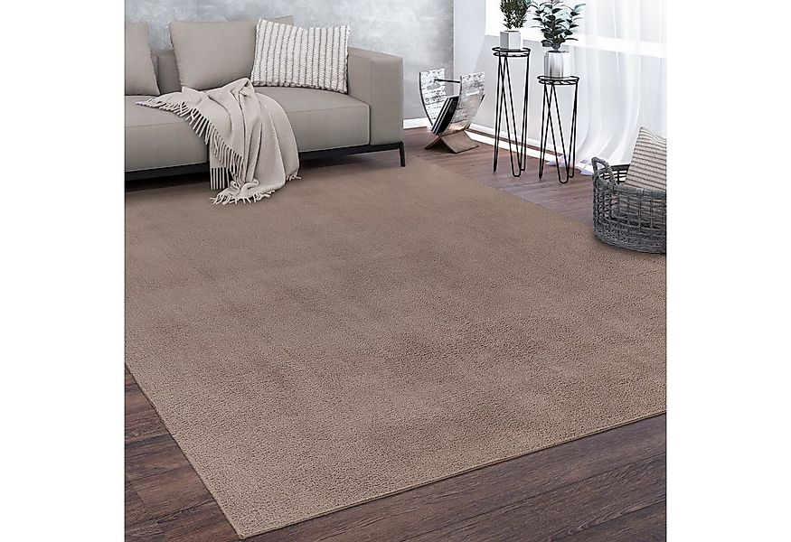 KADIMA DESIGN Teppich waschbar Unifarben Wohnzimmer schmutzabweisend Teppic günstig online kaufen