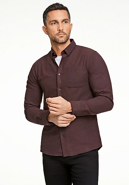 LINDBERGH Flanellhemd "Freizeithemd Relaxed Fit" günstig online kaufen