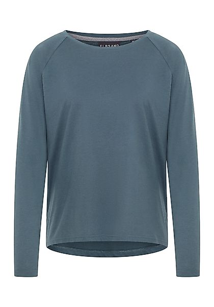 Elbsand Langarmshirt Tinna breiter Ausschnitt, locker günstig online kaufen