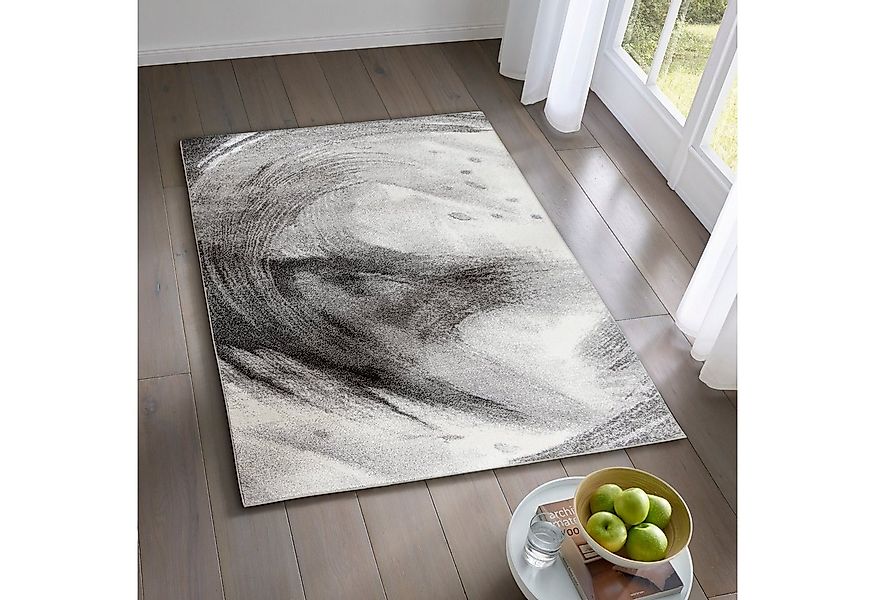 TaCa Home Teppich Designer Kurzflor Teppich Moderne Kunst, rechteckig, Höhe günstig online kaufen