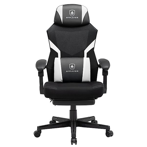GTPLAYER Gaming-Stuhl ergonomischer Bürostuhl mit Fußstütze, günstig online kaufen