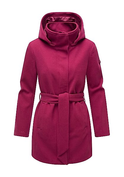 Marikoo Kurzmantel Katalinaa Eleganter Wickel Mantel günstig online kaufen