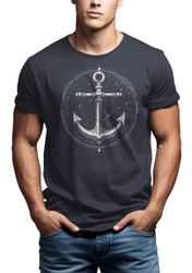 MAKAYA T-Shirt mit Anker Motiv für günstig online kaufen