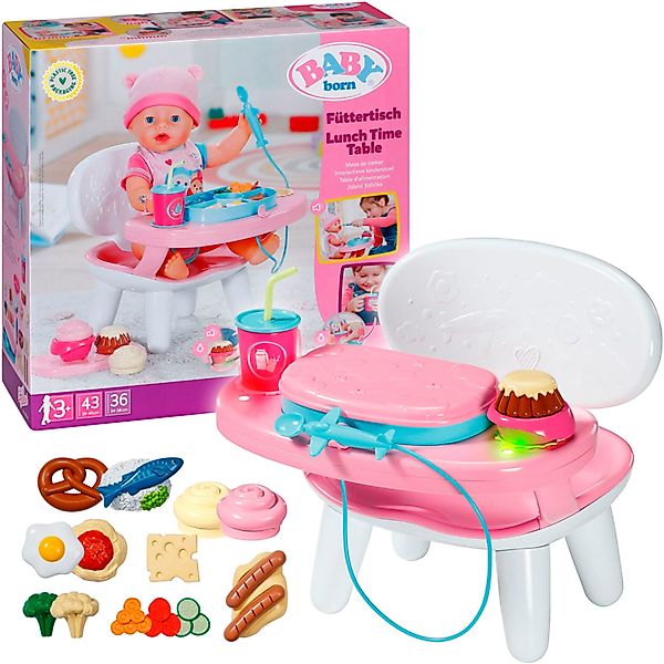 Baby Born Puppentisch Füttertisch, mit Licht- günstig online kaufen