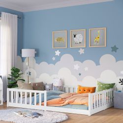 Bellabino Kinderbett Vere mit Rausfallschutz und günstig online kaufen