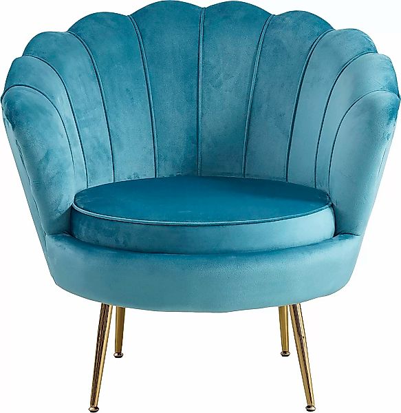SalesFever Loungesessel "Clam", Prachtvoll extravagantes Design im Muschel- günstig online kaufen