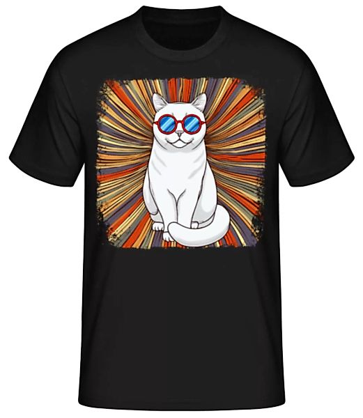 Britisch Kurzhaar Hippie Look · Männer Basic T-Shirt günstig online kaufen