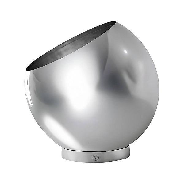 AYTM Blumentopf Globe, Ø 30 cm, silber, Edelstahl günstig online kaufen