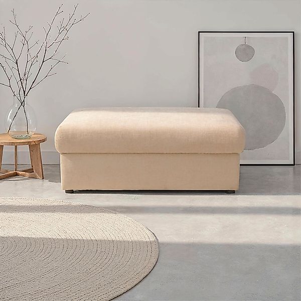 DOMO collection Hocker »Dundee, passende Ergänzung zum Mega-Sofa« pflegelei günstig online kaufen