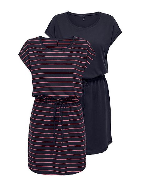 ONLY Shirtkleid ONLMAY LIFE S/S DRESS 2 PACK CS JRS (2er-Pack) Baumwolle, r günstig online kaufen