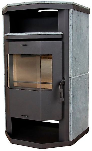 Kaminofen Prismo Vollstein, 6,4 kW, Zeitbrand, Vollstein Verkleidung günstig online kaufen