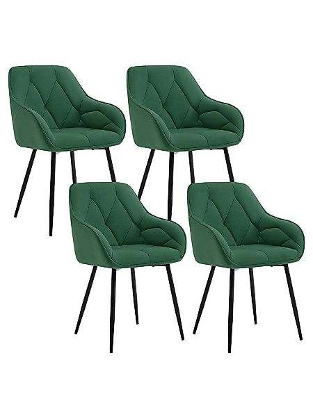 Woltu 4-Fußstuhl (Set, 4 St), Esszimmerstühle günstig online kaufen