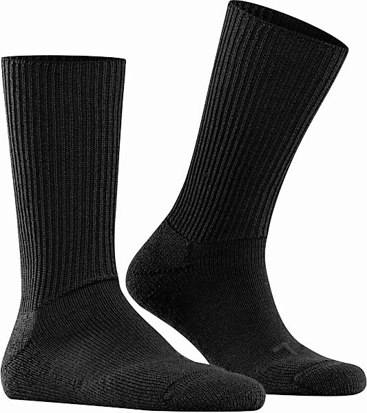 FALKE Walkie Wander Socken Wool Blend Schwarz - Größe 42-43 günstig online kaufen