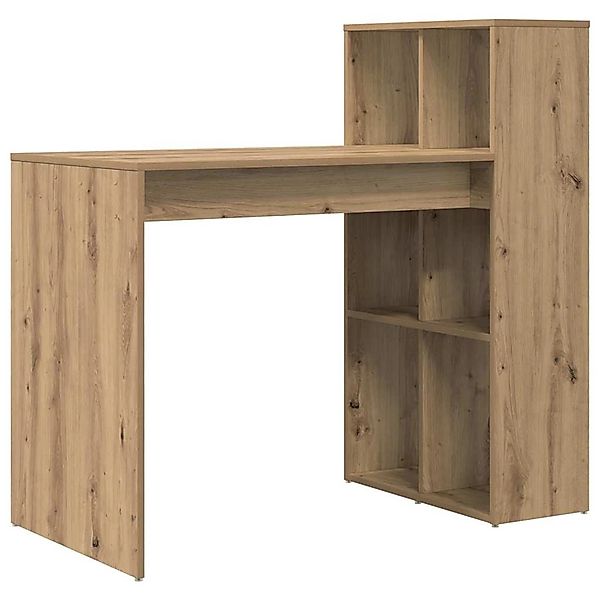 vidaXL Tisch mit Regal Artisan-Eiche 108 x 55 x 103,5 cm Holzwerkstoff 8694 günstig online kaufen