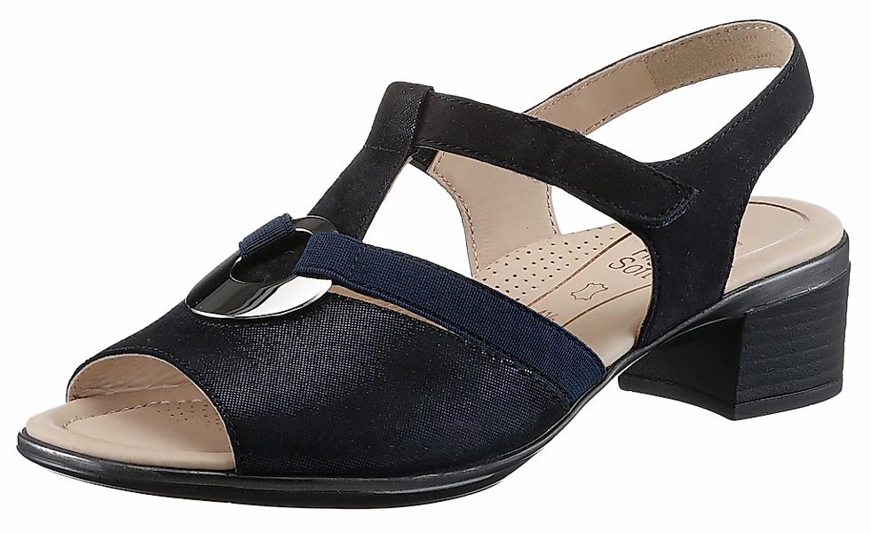 Ara Sandalette "LUGANO", Sommerschuh, Sandale, Blockabsatz, in Schuhweite H günstig online kaufen