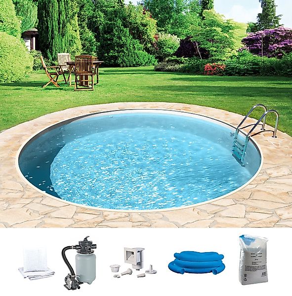 KONIFERA Rundpool HOLIDAY 2 (Set, 6-tlg), günstig online kaufen