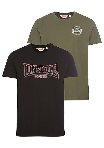 Lonsdale T-Shirt HAWTON (Packung, 2-tlg) Doppelpack günstig online kaufen