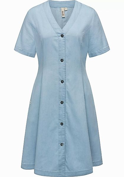 Ragwear Sommerkleid Kveeda Denim Sommerliches Minikleid günstig online kaufen