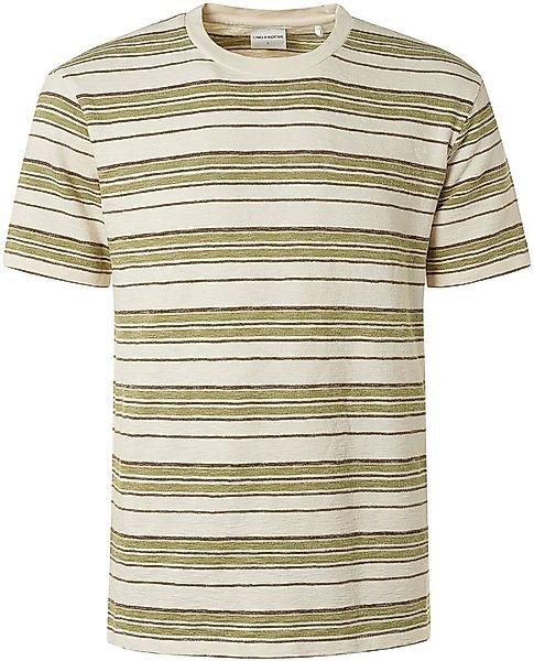 No Excess T Shirt Streifen Creme - Größe 3XL günstig online kaufen