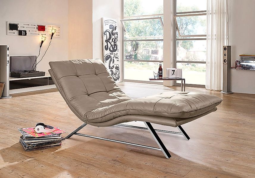 W.SCHILLIG Relaxliege »daily dreams«, in Waffelkissen-Optik, wahlweise mit günstig online kaufen