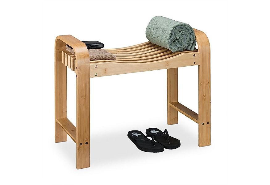 relaxdays Badhocker mit Griffe (1 St) günstig online kaufen