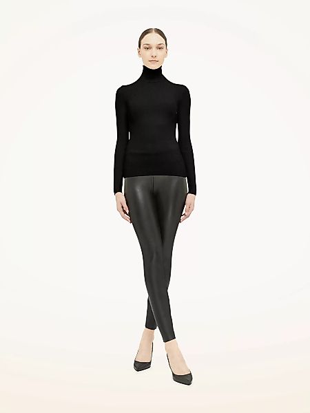 Wolford - Merino Fine Rib Pullover, Frau, graphit, Größe: S günstig online kaufen