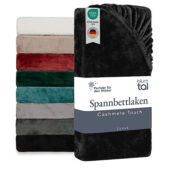 Blumtal Spannbettlaken Spannbettlaken Cashmere Touch - günstig online kaufen