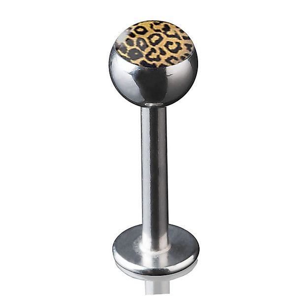 viva-adorno Piercing-Set 1,2 x 8mm Lippen Piercing Stecker Labret 316L Chir günstig online kaufen