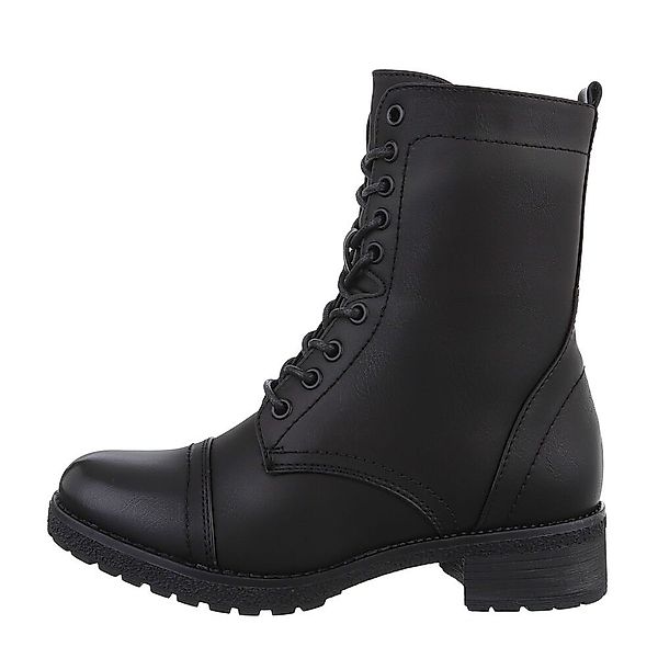Ital-Design Damen Schnürschuhe Freizeit Stiefelette (84648449) günstig online kaufen