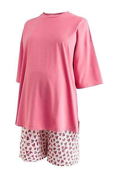 Next Pyjama Pyjama mit Shorts, Umstandsmode (2 tlg) günstig online kaufen