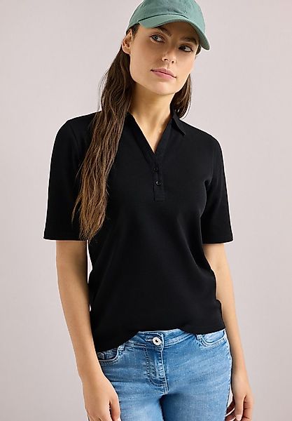 CECIL Poloshirt aus reiner Baumwolle günstig online kaufen