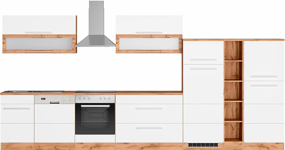 KOCHSTATION Küchenzeile KS-Wien, Breite 420 cm, günstig online kaufen