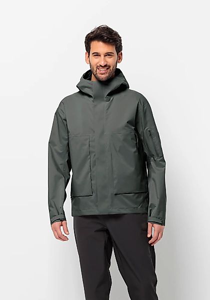 Jack Wolfskin Regenjacke "WANDERMOOD 3L JKT M" mitKapuze günstig online kaufen